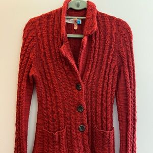 Anthropologie Sparrow Dankov Knit Cardigan Size M